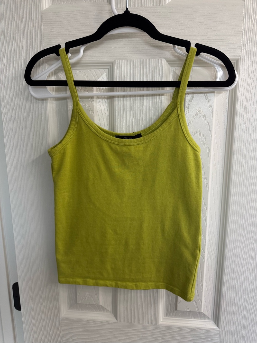 Forever 21 Lime Green Spaghetti Strap Tank Top